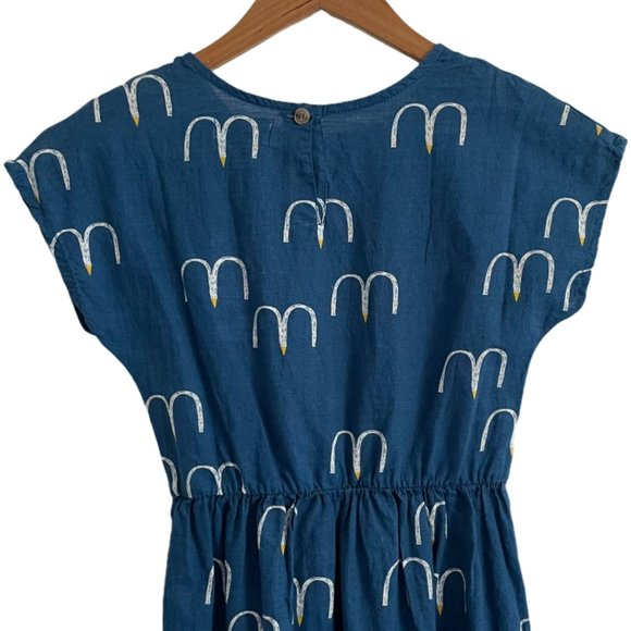 SOLD! Bobo Choses Bird Princess Seaport Dress 6-7 - Picture 11 of 12
